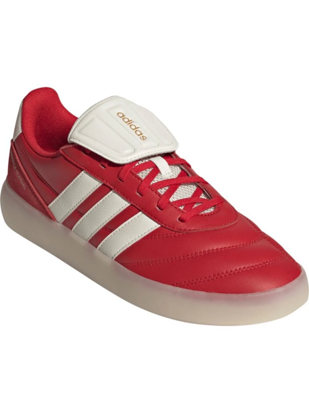 Adidas Red Barreda Mundial sneakers with White Stripes M11 / Unisex 8.5 NWOT